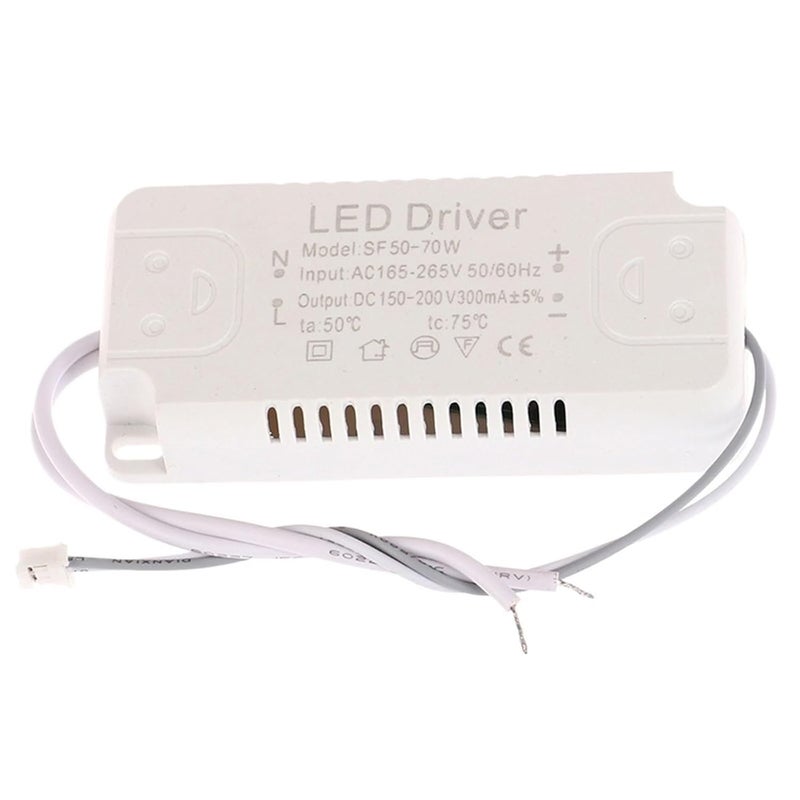 وحدة إمداد طاقة سائق LED لوحة 300 مللي أمبير 8 80 واط لإضاءة LED لون E - Image 1